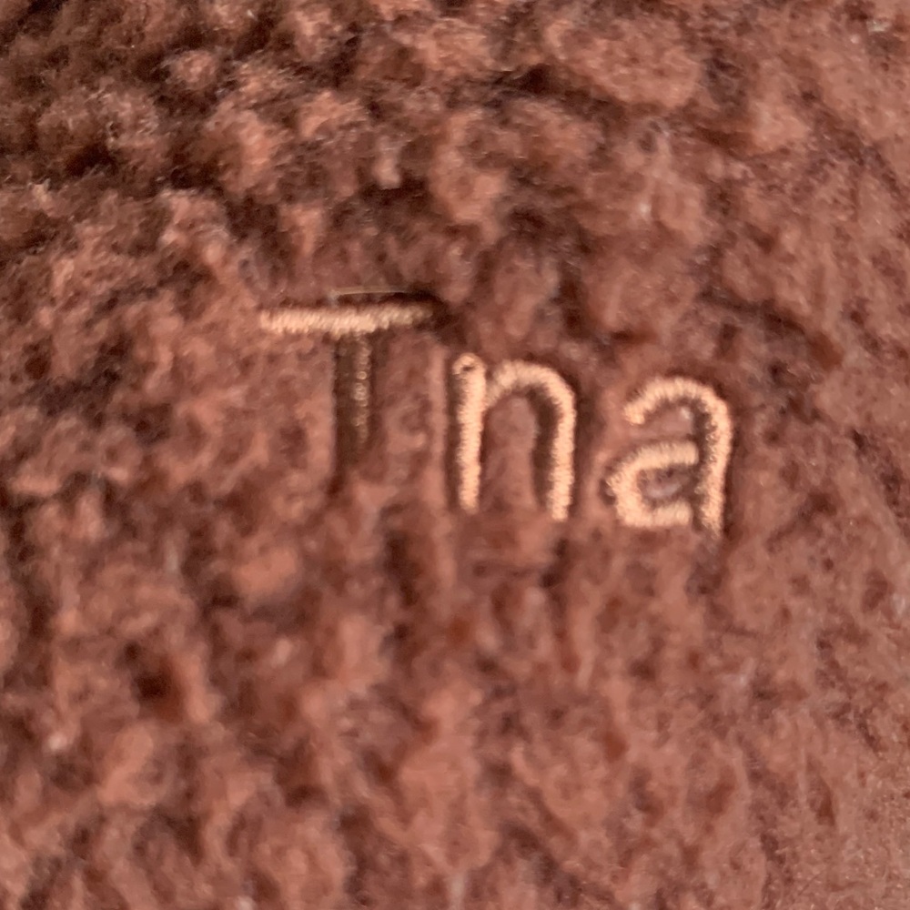 TNA Rich Brown Fleece vest